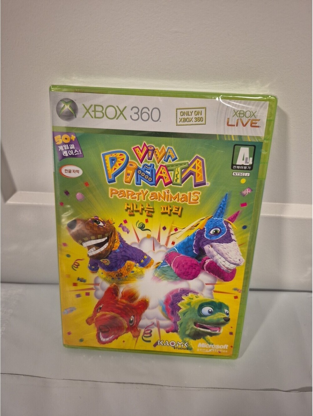 Viva Pinata Party Animals Xbox 360 Korea KOREAN Ver. NTSC-J Brand NEW SEALED OOP